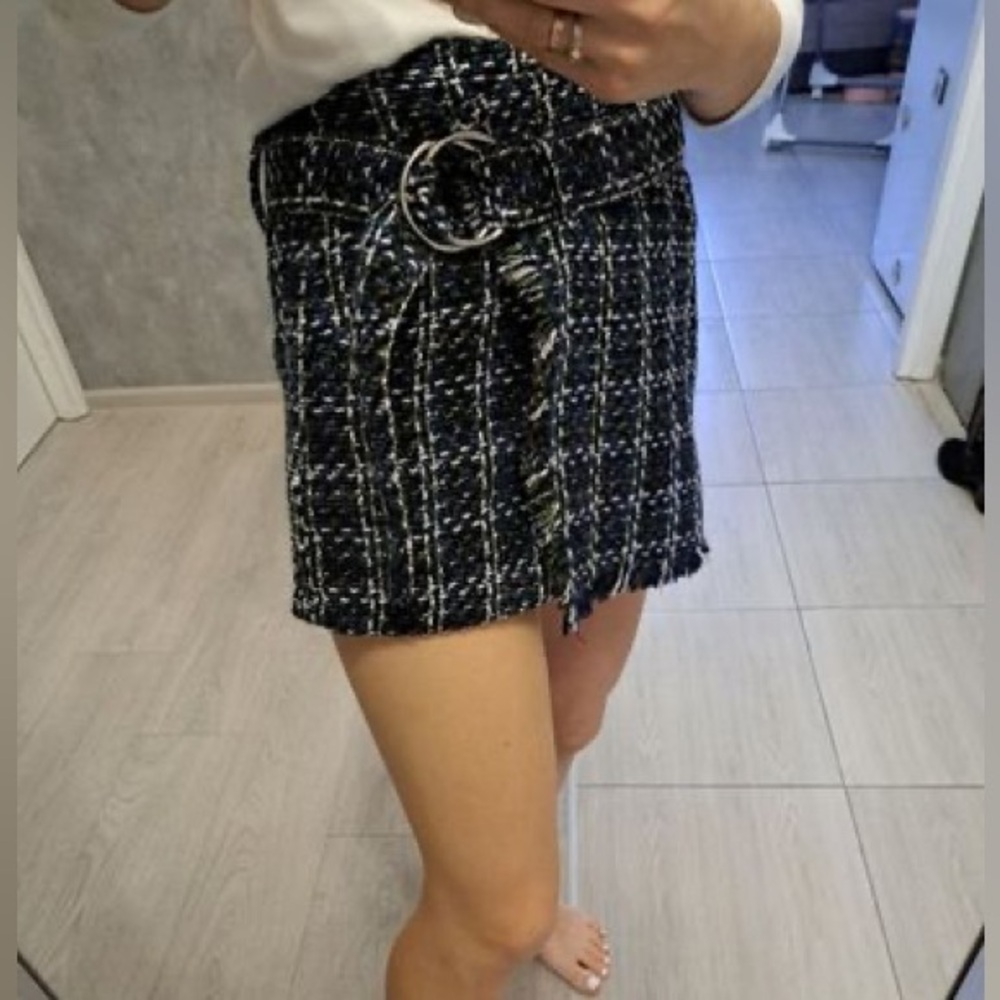 Tweed Skies are Blue skort skirt